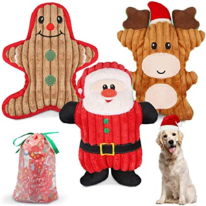 2021 Pet Gift Guide 3 Piece Plush Toys