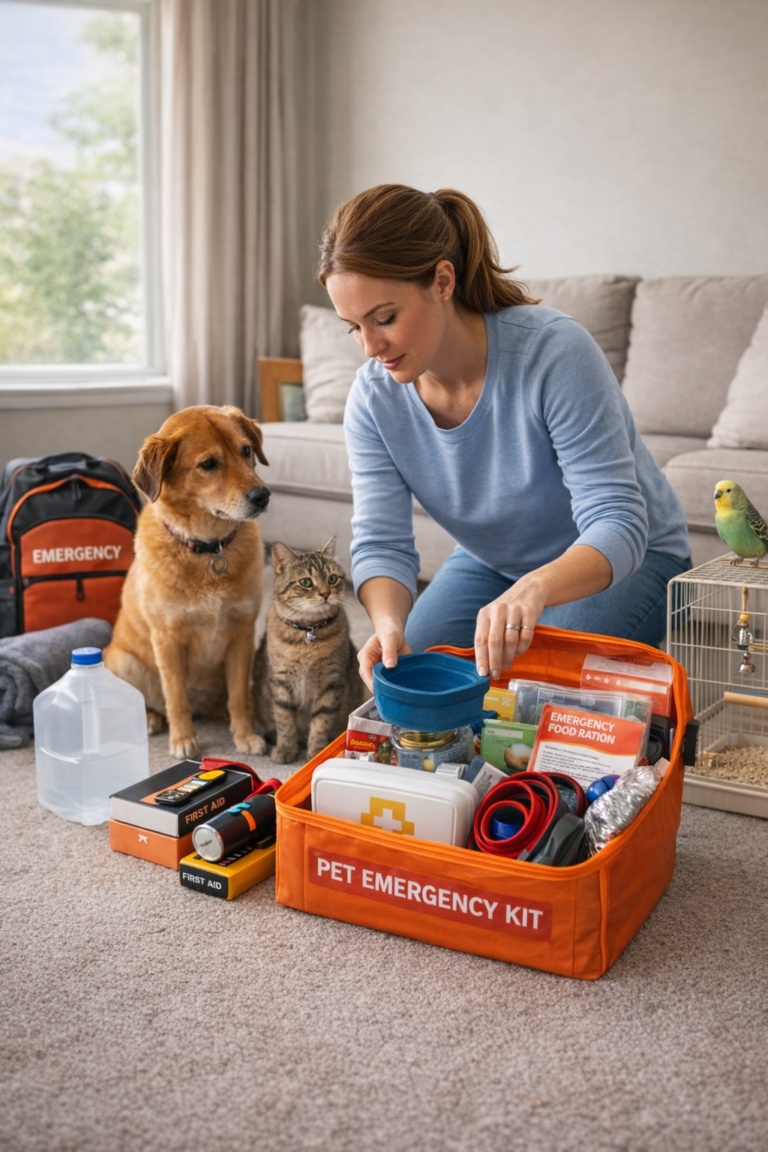 EASY DISASTER PREP GUIDE FOR YOU AND YOUR PET
